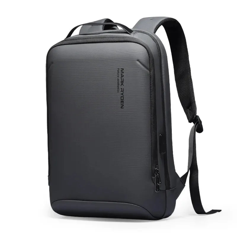 Mochila Slim para Notebook MARK RYDEN – Business Minimalista com Zíper YKK e USB