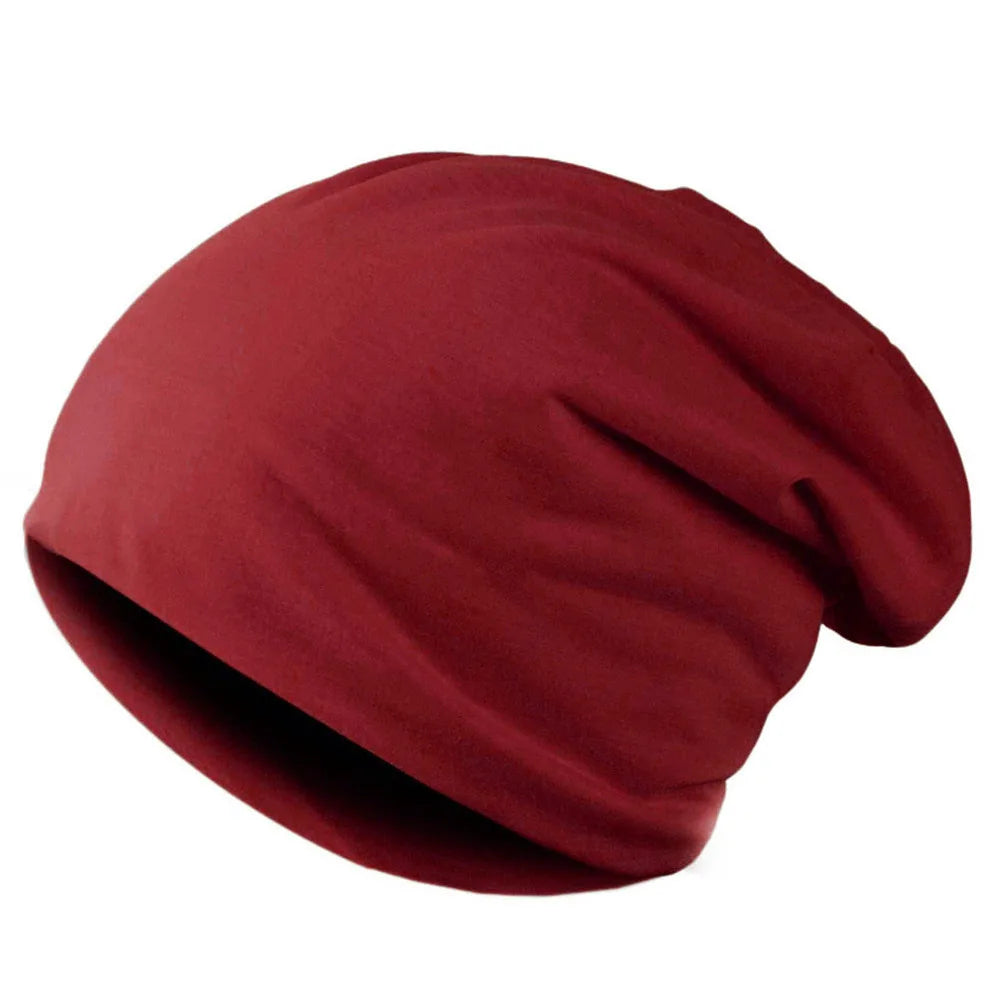 Gorro Beanie Masculino Liso – Estilo Baggy/Slouchy, Conforto e Proteção