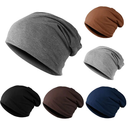 Gorro Beanie Masculino Liso – Estilo Baggy/Slouchy, Conforto e Proteção