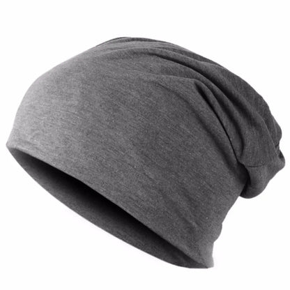 Gorro Beanie Masculino Liso – Estilo Baggy/Slouchy, Conforto e Proteção