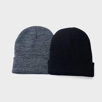 Gorro Beanie Unissex Liso – Tricô Quente, Confortável e Elástico