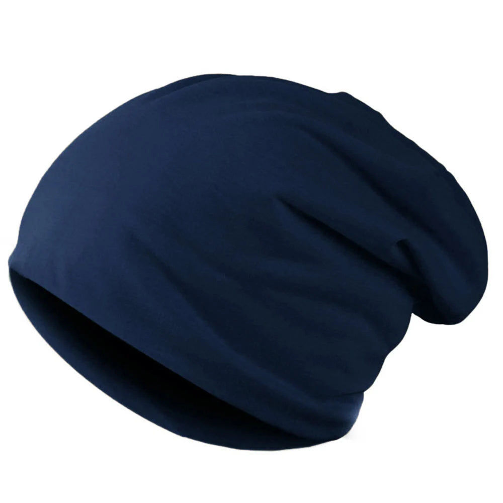 Gorro Beanie Masculino Liso – Estilo Baggy/Slouchy, Conforto e Proteção