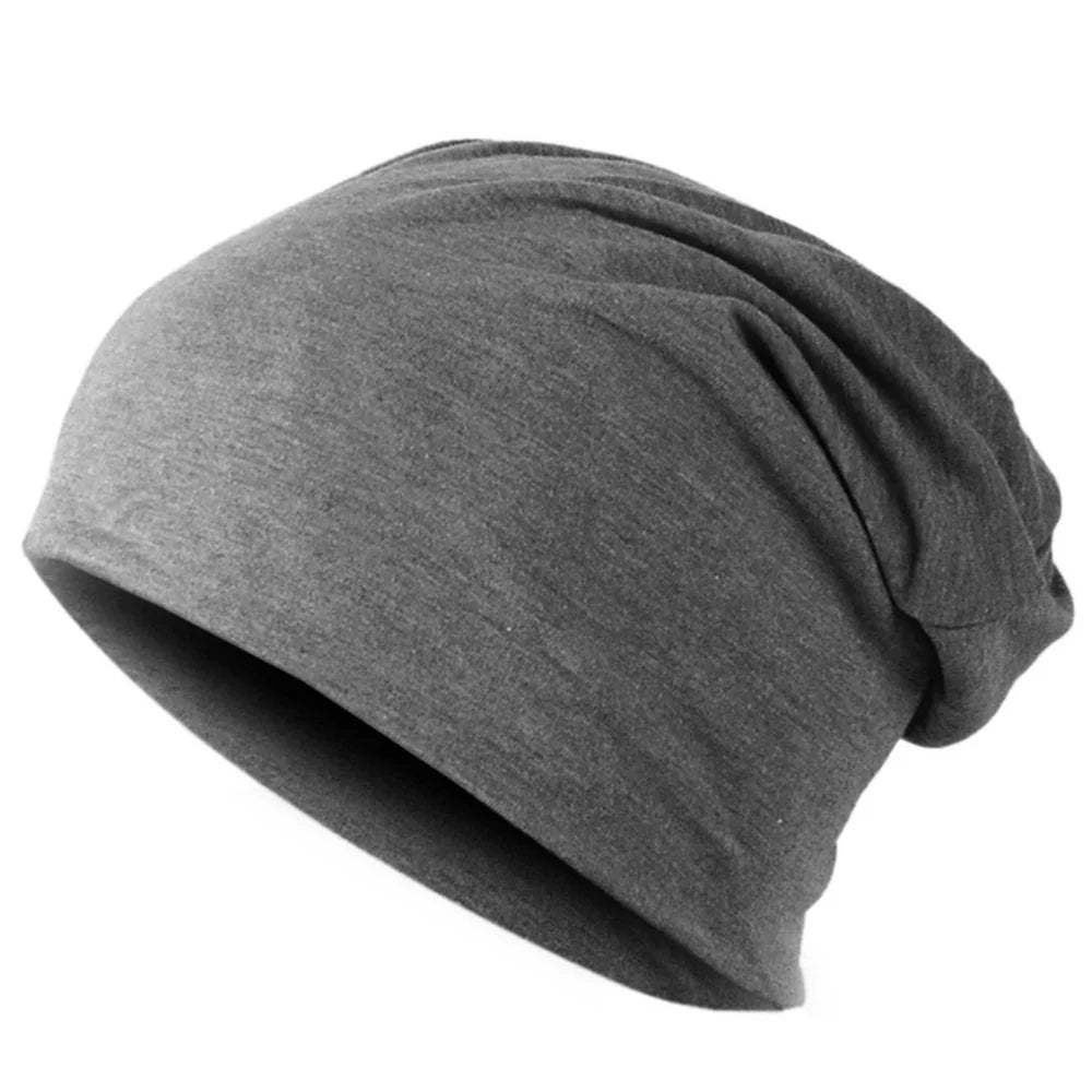 Gorro Beanie Masculino Liso – Estilo Baggy/Slouchy, Conforto e Proteção