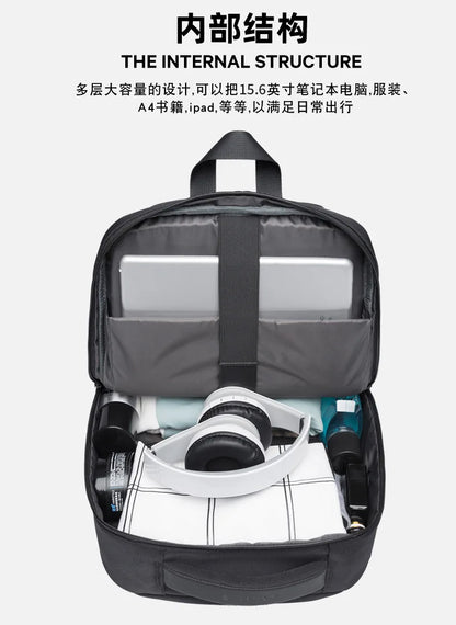 Mochila Masculina BANGE Designer – Para Notebook, Tática e Multifunção