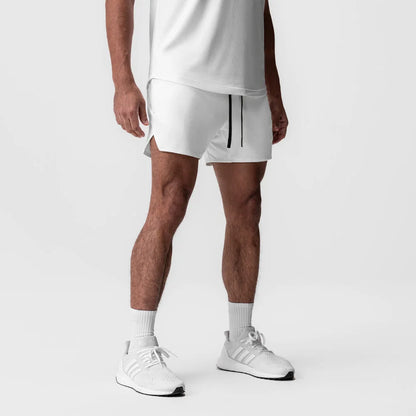 Shorts Esportivo Masculino de Verão – Leve, Respirável e Secagem Rápida para Academia, Corrida, Praia e Basquete