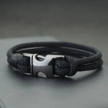 Pulseira Masculina Fashion em Nylon – Estilo Urbano e Atitude