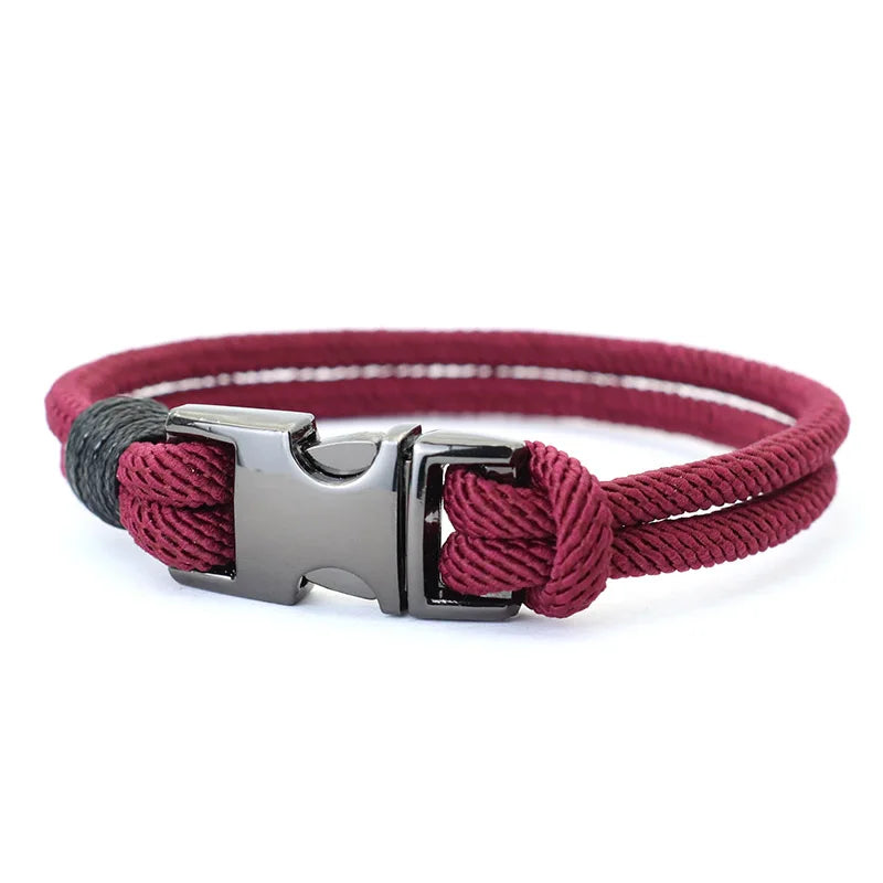 Pulseira Masculina Fashion em Nylon – Estilo Urbano e Atitude
