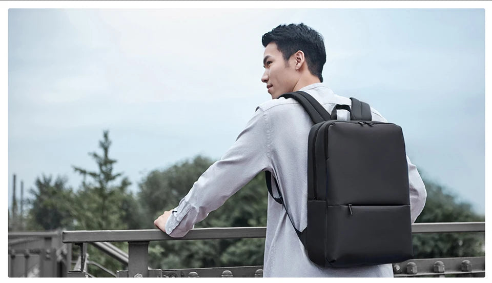 Mochila Xiaomi Classic Business Backpack 2 – Elegância Business, Grande Capacidade e Estilo Fashion 🎒💼
