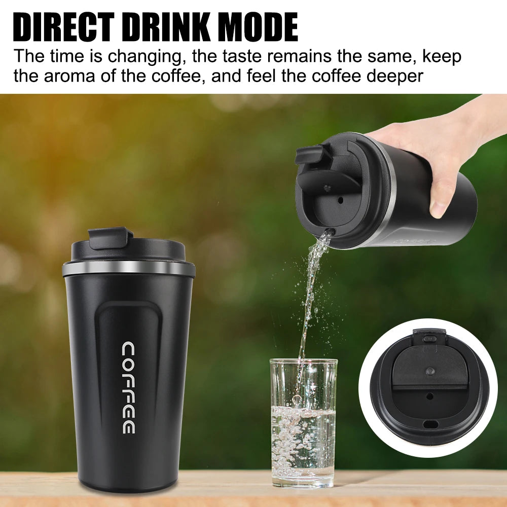Caneca Térmica Thermo Café para Carro – 380 ml / 510 ml