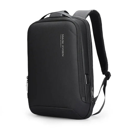 Mochila Slim para Notebook MARK RYDEN – Business Minimalista com Zíper YKK e USB