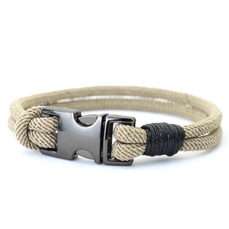 Pulseira Masculina Fashion em Nylon – Estilo Urbano e Atitude
