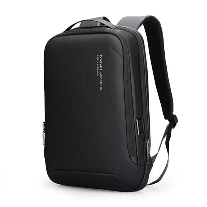 Mochila Slim para Notebook MARK RYDEN – Business Minimalista com Zíper YKK e USB