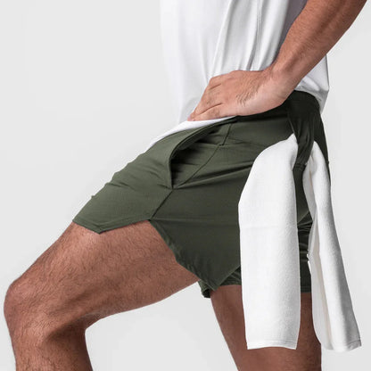 Shorts Esportivo Masculino de Verão – Leve, Respirável e Secagem Rápida para Academia, Corrida, Praia e Basquete