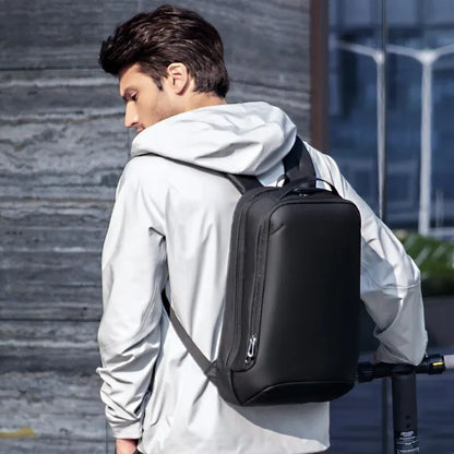Mochila Slim para Notebook MARK RYDEN – Business Minimalista com Zíper YKK e USB