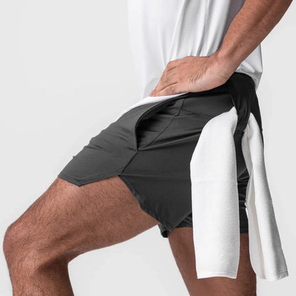 Shorts Esportivo Masculino de Verão – Leve, Respirável e Secagem Rápida para Academia, Corrida, Praia e Basquete