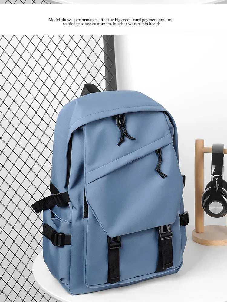 Mochila Masculina Simples e Fashion – Para Notebook 15”, Impermeável e Unissex 🎒💻