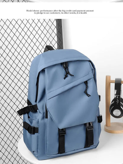 Mochila Masculina Simples e Fashion – Para Notebook 15”, Impermeável e Unissex 🎒💻