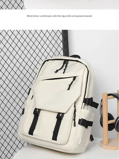 Mochila Masculina Simples e Fashion – Para Notebook 15”, Impermeável e Unissex 🎒💻