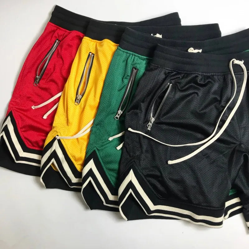 Short Masculino Esportivo em Mesh – Leve, Respirável e Secagem Rápida