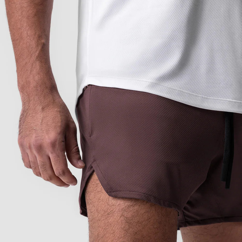 Shorts Esportivo Masculino de Verão – Leve, Respirável e Secagem Rápida para Academia, Corrida, Praia e Basquete