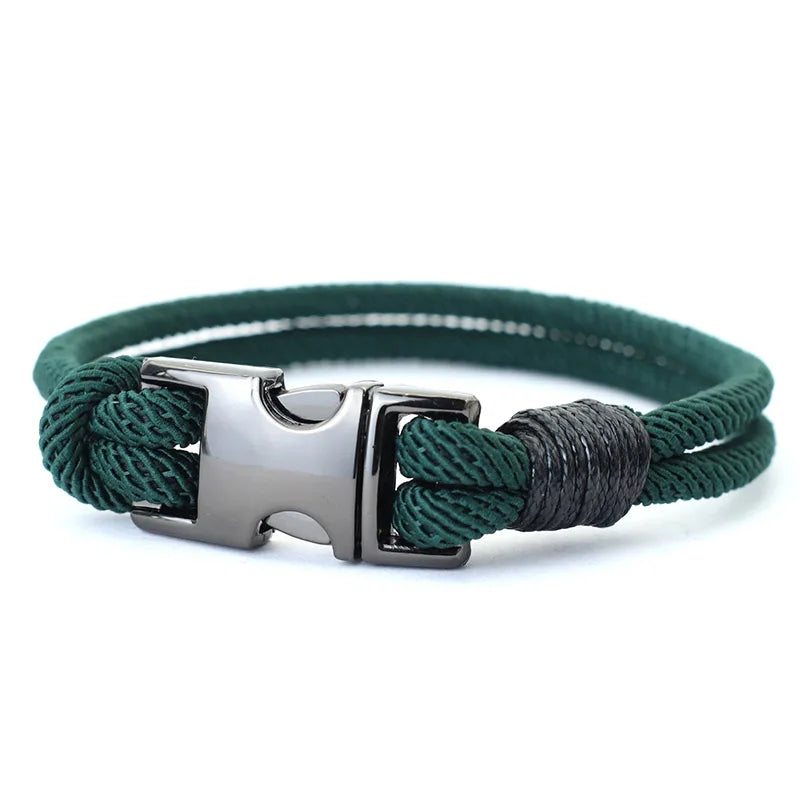 Pulseira Masculina Fashion em Nylon – Estilo Urbano e Atitude