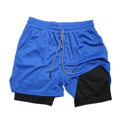 Short Masculino Fitness 2 em 1 – Performance, Conforto e Secagem Rápida
