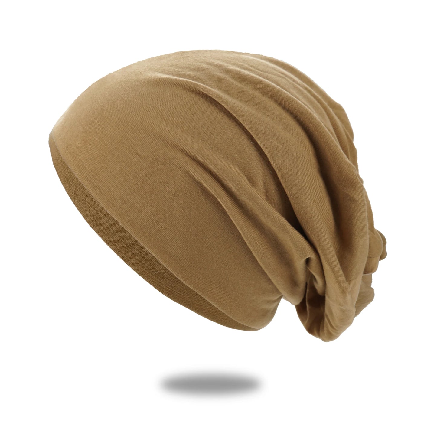 Gorro Beanie Unissex Liso – Estilo Slouchy Hip-Hop, Leve e Confortável