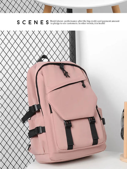 Mochila Masculina Simples e Fashion – Para Notebook 15”, Impermeável e Unissex 🎒💻