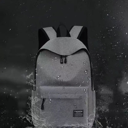 Mochila Minimalista Masculina – Versátil, Grande Capacidade e Lavável 🎒✨