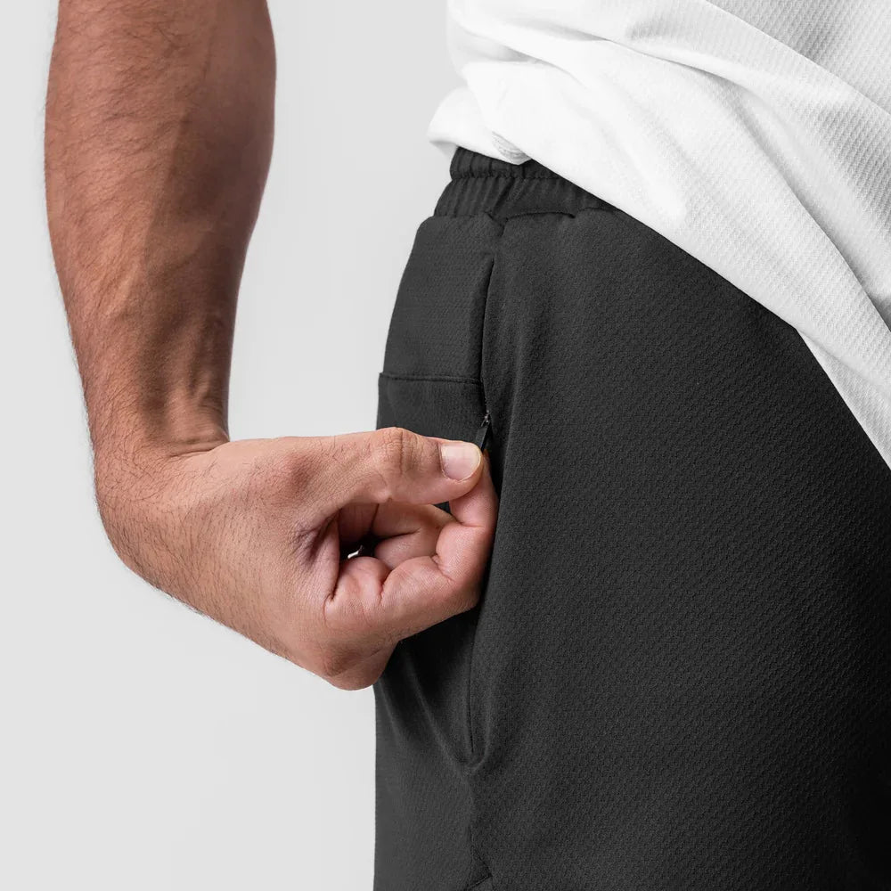 Shorts Esportivo Masculino de Verão – Leve, Respirável e Secagem Rápida para Academia, Corrida, Praia e Basquete