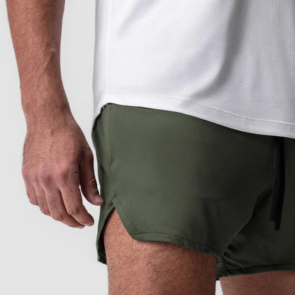 Shorts Esportivo Masculino de Verão – Leve, Respirável e Secagem Rápida para Academia, Corrida, Praia e Basquete