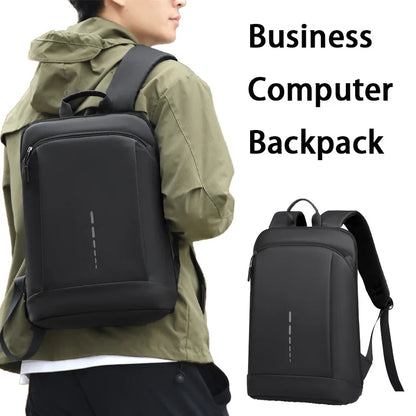 Mochila Masculina Impermeável Ultra Leve – Estilosa e para Notebook 15,6” 🎒💻