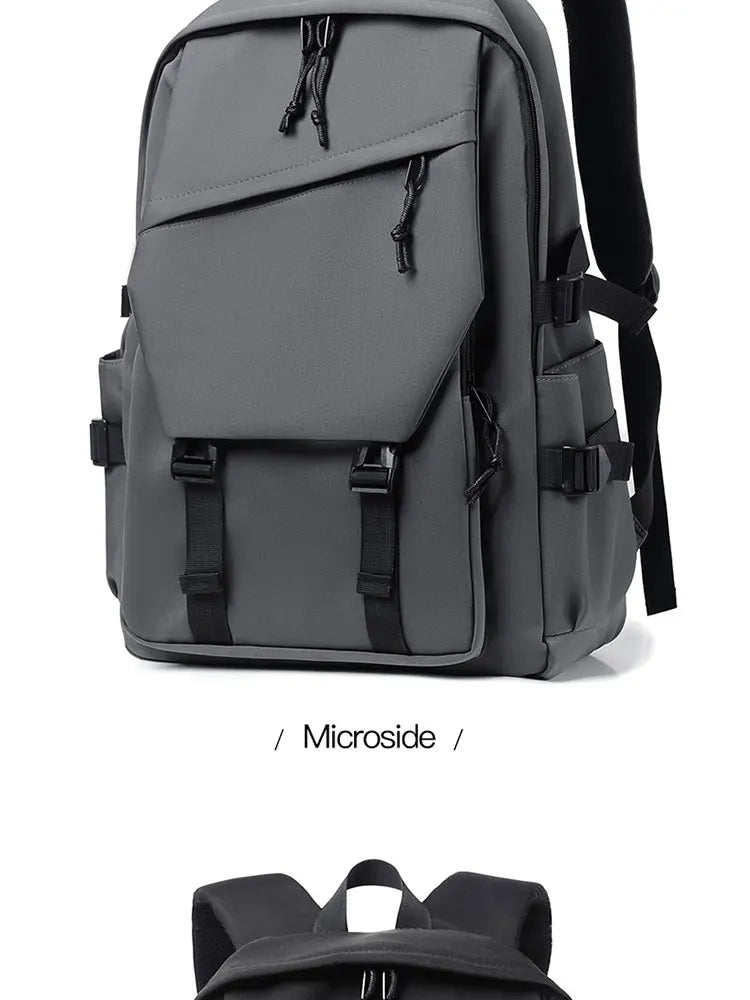 Mochila Masculina Simples e Fashion – Para Notebook 15”, Impermeável e Unissex 🎒💻