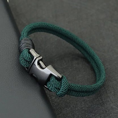 Pulseira Masculina Fashion em Nylon – Estilo Urbano e Atitude