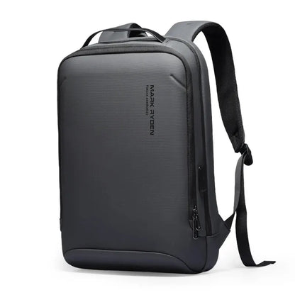 Mochila Slim para Notebook MARK RYDEN – Business Minimalista com Zíper YKK e USB