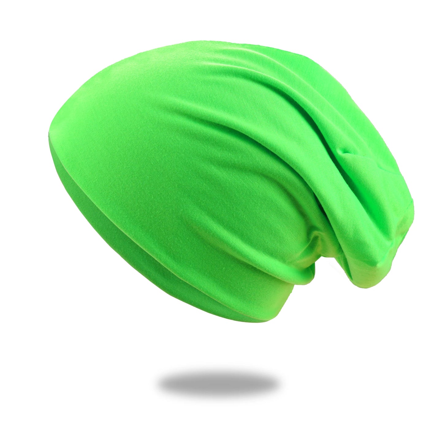 Gorro Beanie Unissex Liso – Estilo Slouchy Hip-Hop, Leve e Confortável