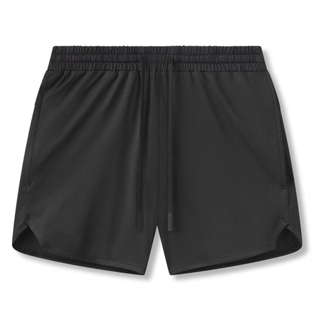 Shorts Esportivo Masculino de Verão – Leve, Respirável e Secagem Rápida para Academia, Corrida, Praia e Basquete