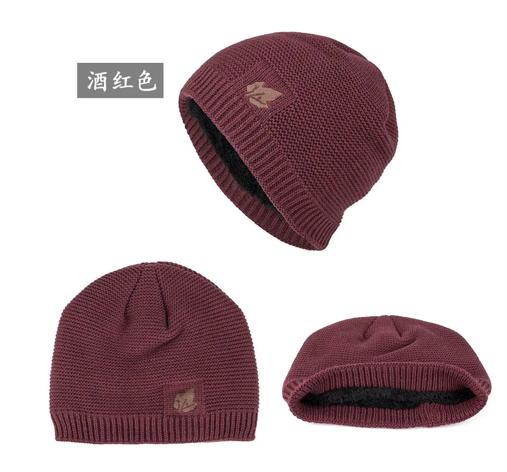 Gorro de Inverno em Malha 2023 – Unissex, Quente e Confortável