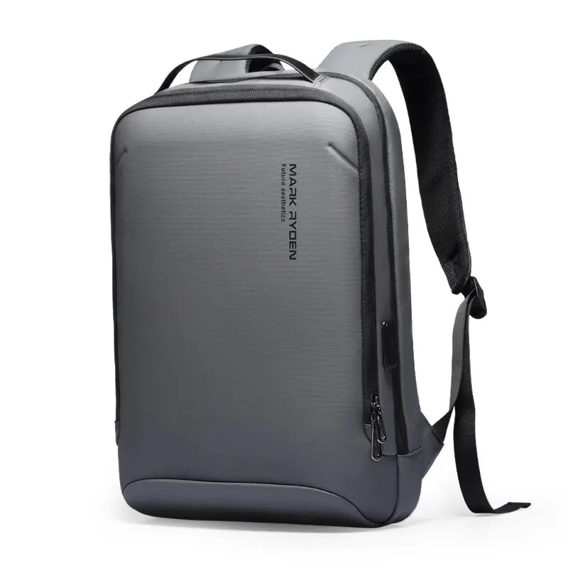 Mochila Slim para Notebook MARK RYDEN – Business Minimalista com Zíper YKK e USB