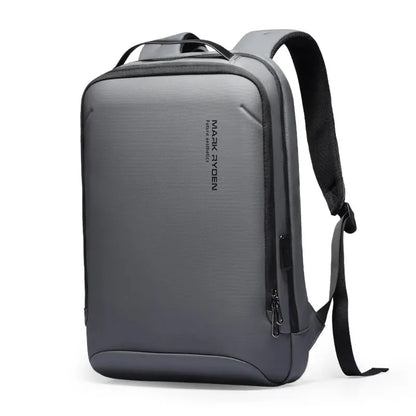 Mochila Slim para Notebook MARK RYDEN – Business Minimalista com Zíper YKK e USB