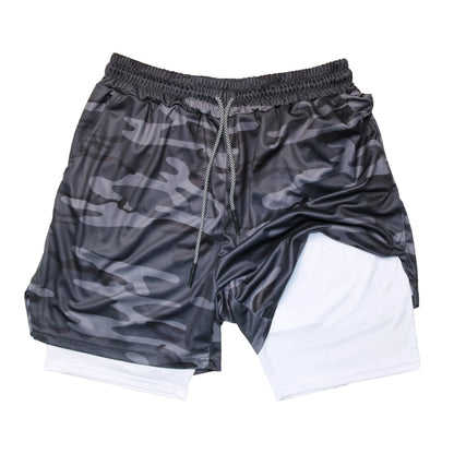 Short Masculino Fitness 2 em 1 – Performance, Conforto e Secagem Rápida
