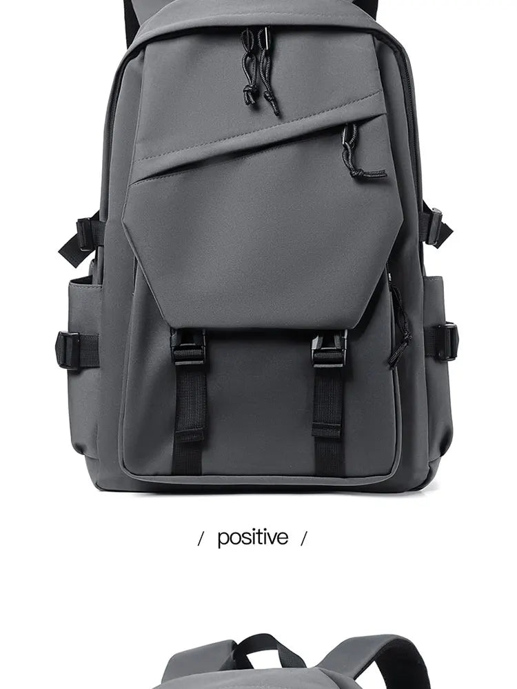 Mochila Masculina Simples e Fashion – Para Notebook 15”, Impermeável e Unissex 🎒💻