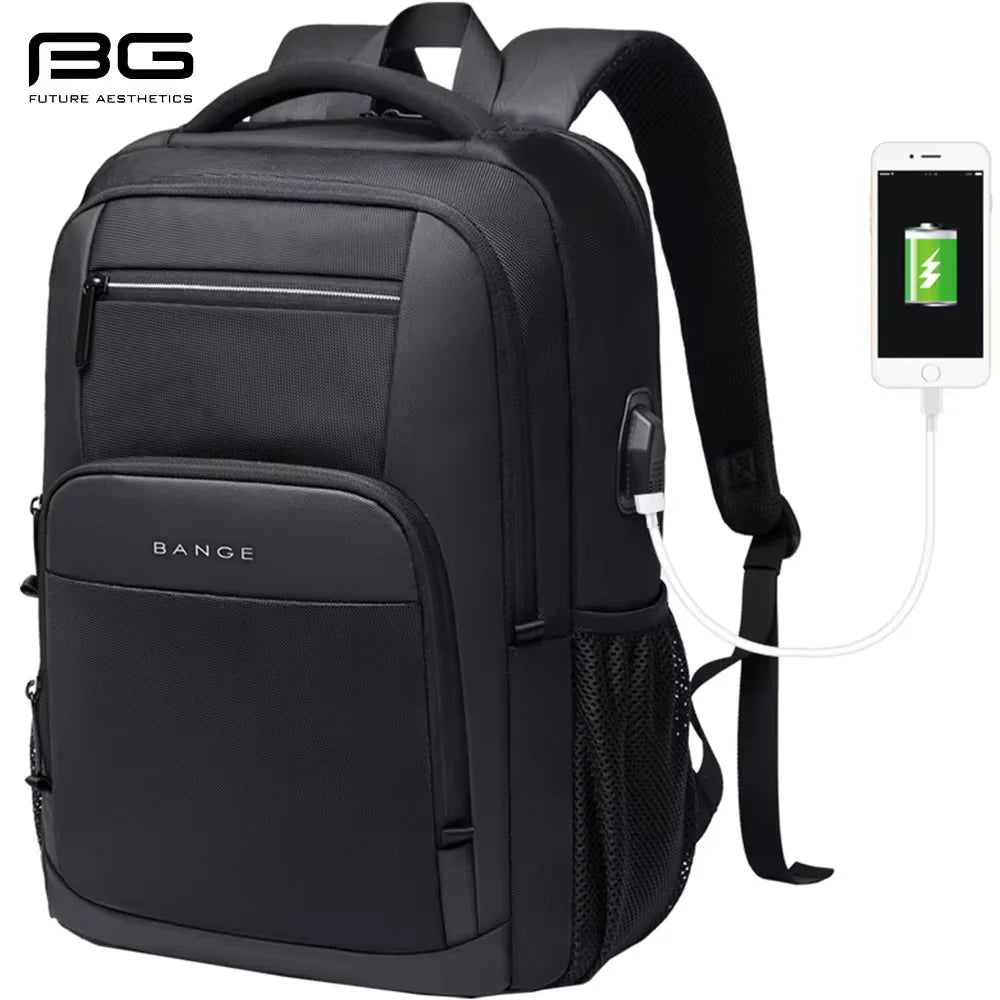 Mochila Masculina BANGE Designer – Para Notebook, Tática e Multifunção