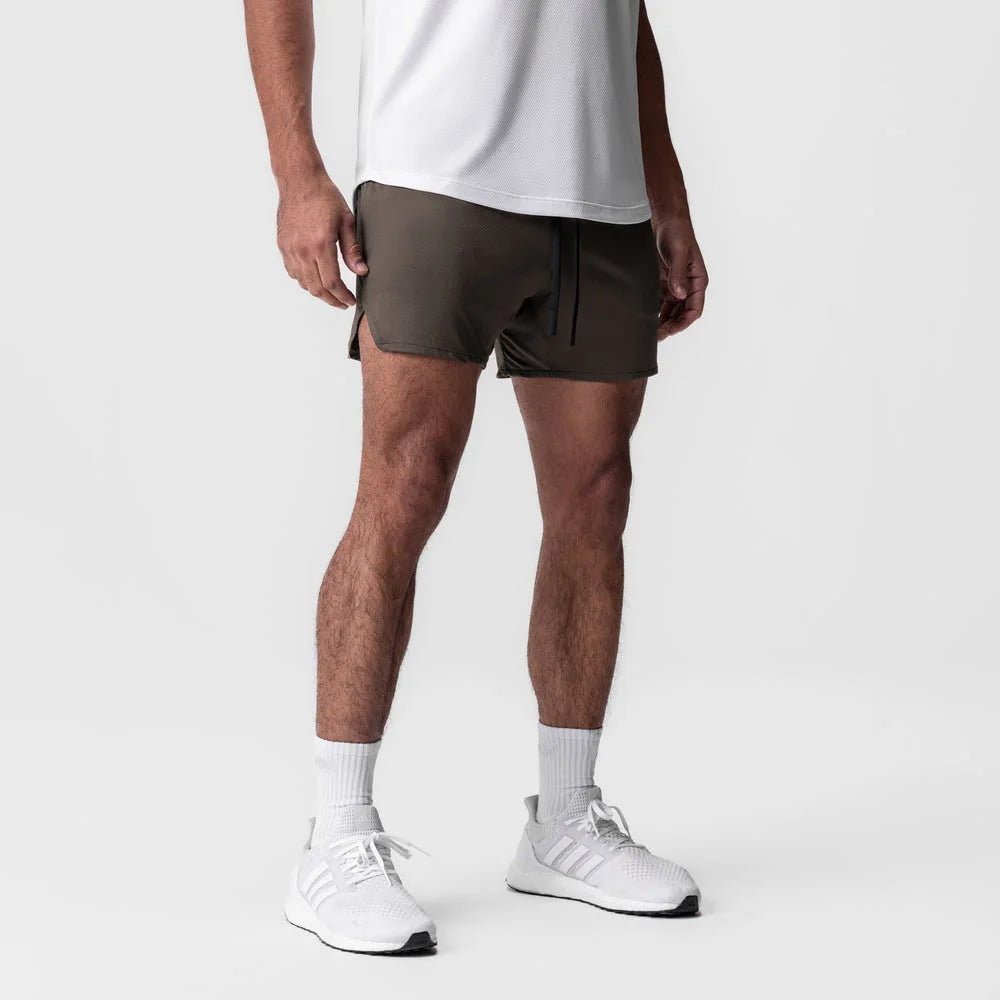 Shorts Esportivo Masculino de Verão – Leve, Respirável e Secagem Rápida para Academia, Corrida, Praia e Basquete