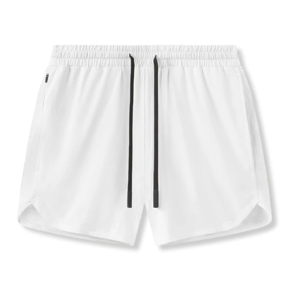 Shorts Esportivo Masculino de Verão – Leve, Respirável e Secagem Rápida para Academia, Corrida, Praia e Basquete