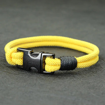 Pulseira Masculina Fashion em Nylon – Estilo Urbano e Atitude