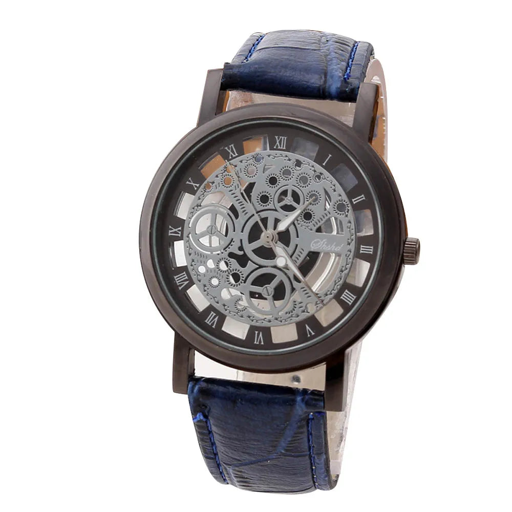 Relógio Masculino Skeleton Fashion – Estilo e Precisão