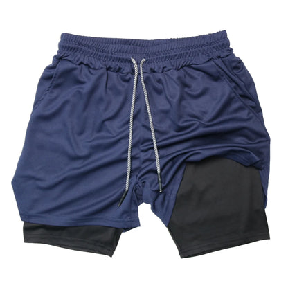 Short Masculino Fitness 2 em 1 – Performance, Conforto e Secagem Rápida
