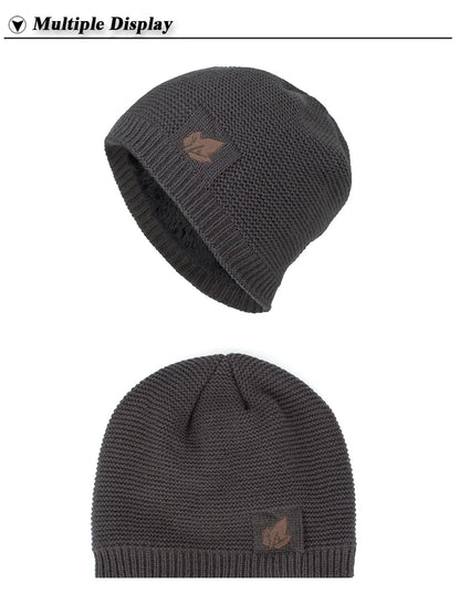 Gorro de Inverno em Malha 2023 – Unissex, Quente e Confortável