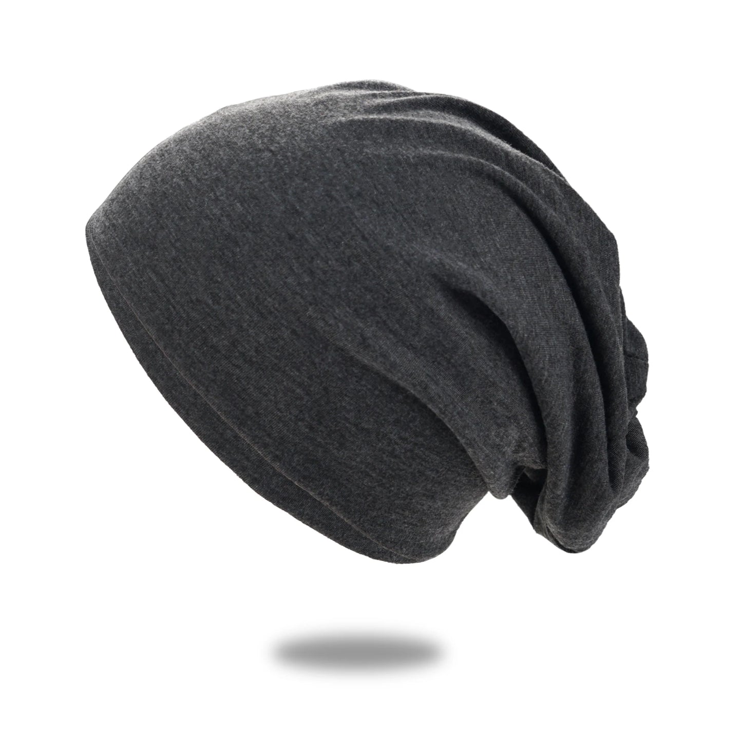 Gorro Beanie Unissex Liso – Estilo Slouchy Hip-Hop, Leve e Confortável